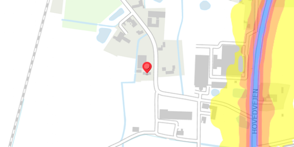 Trafikstøjkort på Aaspe 17, . , 6261 Bredebro
