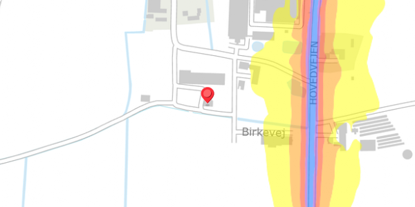 Trafikstøjkort på Aaspe 20, . , 6261 Bredebro