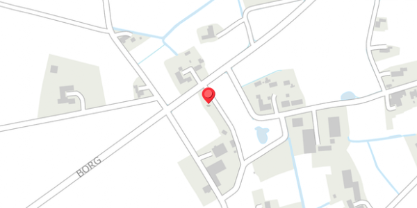 Trafikstøjkort på Borg 25, 6261 Bredebro