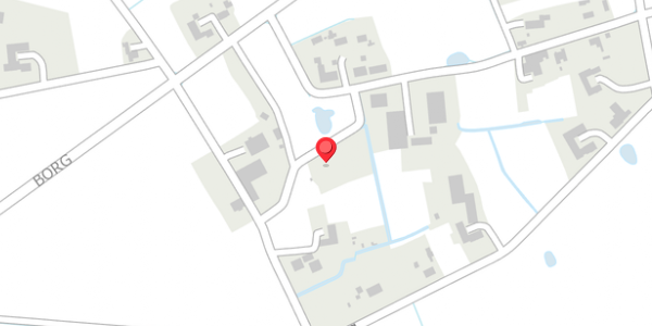 Trafikstøjkort på Borg 26, 6261 Bredebro