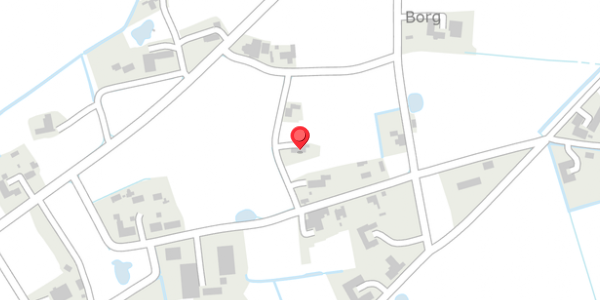 Trafikstøjkort på Borg 45, 6261 Bredebro