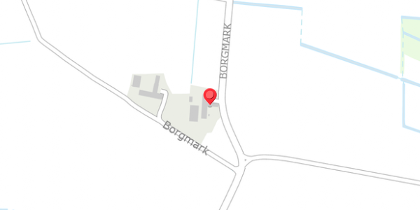 Trafikstøjkort på Borgmark 9, 6261 Bredebro