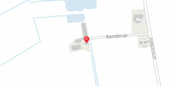 Trafikstøjkort på Randerup 10, 6261 Bredebro