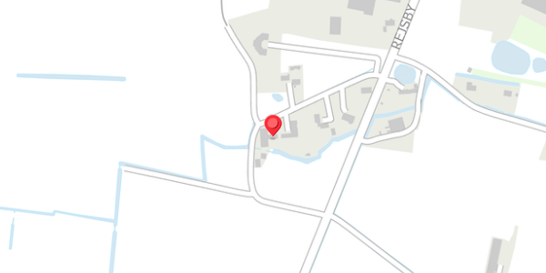 Trafikstøjkort på Rejsby 21, 6261 Bredebro
