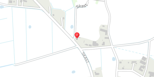 Trafikstøjkort på Skast 21, 6261 Bredebro
