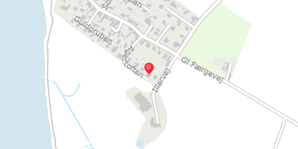 Trafikstøjkort på Agertoften 9, 6310 Broager