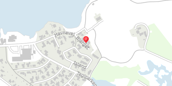 Trafikstøjkort på Bjerget 3, 6320 Egernsund