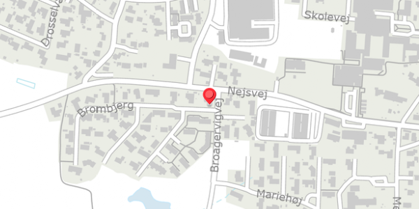 Trafikstøjkort på Brombjerg 2, . , 6310 Broager