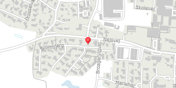 Trafikstøjkort på Brombjerg 4, . , 6310 Broager