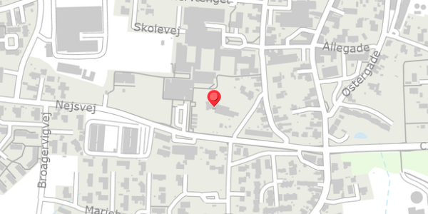 Trafikstøjkort på Nejsvej 21, 6310 Broager