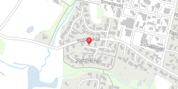 Trafikstøjkort på Sletmarken 3, . , 6310 Broager