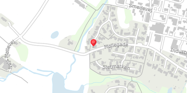 Trafikstøjkort på Sletmarken 49, 6310 Broager