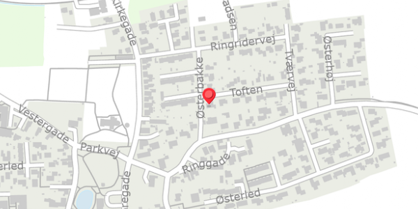 Trafikstøjkort på Toften 2, . , 6310 Broager