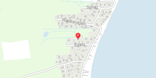 Trafikstøjkort på Egely 6, 6100 Haderslev