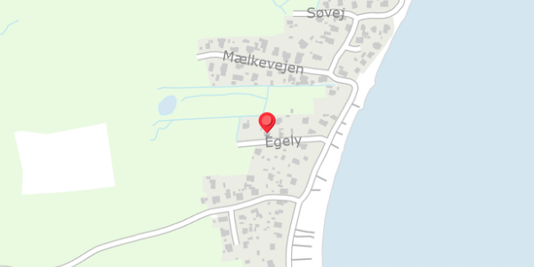 Trafikstøjkort på Egely 8, 6100 Haderslev