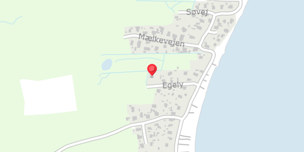 Trafikstøjkort på Egely 10, . , 6100 Haderslev