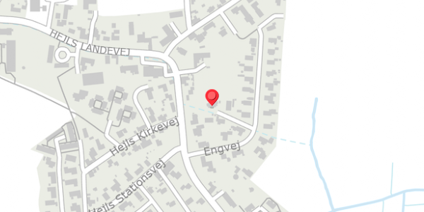 Trafikstøjkort på Engvej 13, . , 6094 Hejls