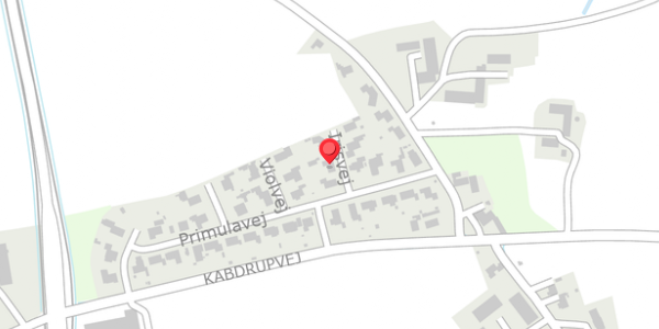 Trafikstøjkort på Irisvej 3, 6100 Haderslev