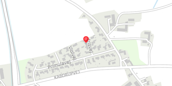 Trafikstøjkort på Irisvej 5, 6100 Haderslev