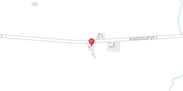 Trafikstøjkort på Kabdrupvej 24, 6100 Haderslev