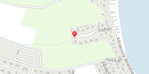 Trafikstøjkort på Kløften 17, 6100 Haderslev
