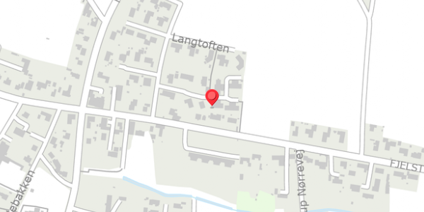 Trafikstøjkort på Langtoften 10, . , 6100 Haderslev