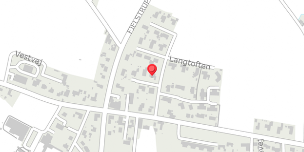 Trafikstøjkort på Langtoften 11, . , 6100 Haderslev