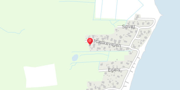 Trafikstøjkort på Mælkevejen 21, 6100 Haderslev