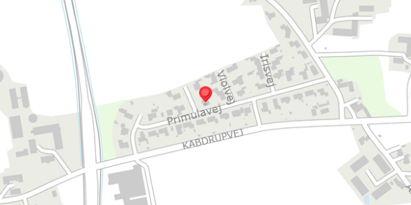 Trafikstøjkort på Nellikevej 2, 6100 Haderslev