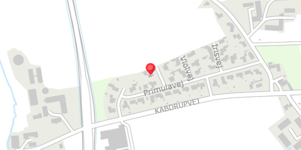 Trafikstøjkort på Nellikevej 3, . , 6100 Haderslev