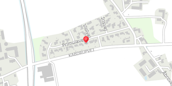 Trafikstøjkort på Primulavej 16, . , 6100 Haderslev