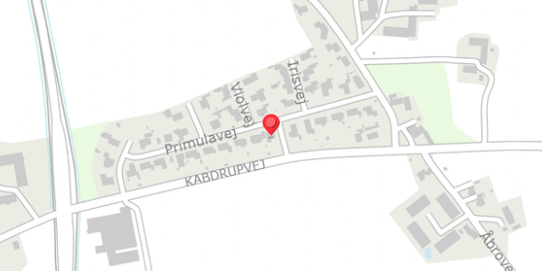 Trafikstøjkort på Primulavej 20, . , 6100 Haderslev