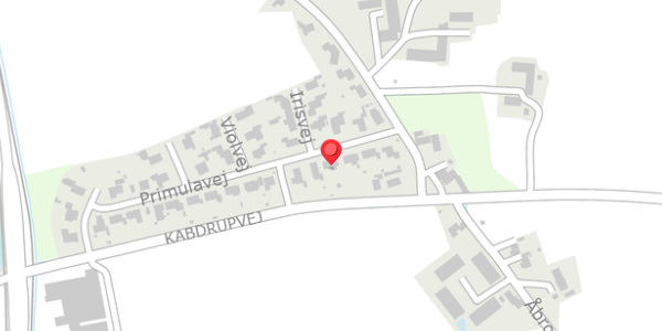 Trafikstøjkort på Primulavej 26, . , 6100 Haderslev