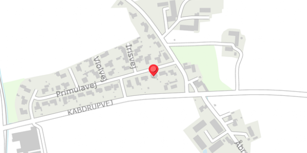 Trafikstøjkort på Primulavej 28, . , 6100 Haderslev
