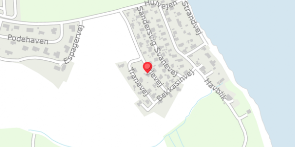 Trafikstøjkort på Rylevej 12, . , 6100 Haderslev