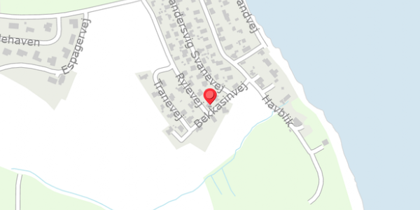 Trafikstøjkort på Rylevej 17, . , 6100 Haderslev