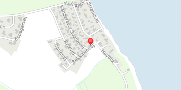 Trafikstøjkort på Havblik 22, . , 6100 Haderslev