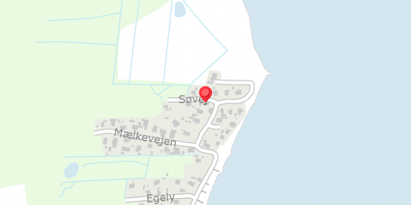 Trafikstøjkort på Søvej 3, . , 6100 Haderslev