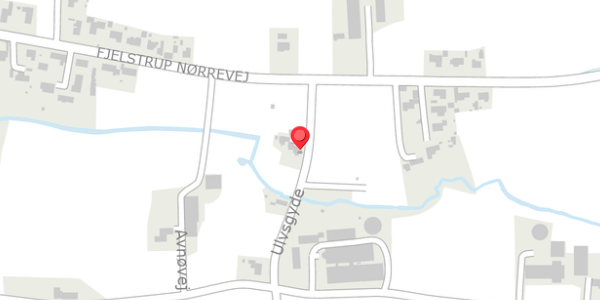 Trafikstøjkort på Ulvsgyde 4, . , 6100 Haderslev