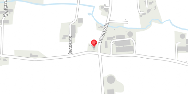 Trafikstøjkort på Ulvsgyde 12, . , 6100 Haderslev