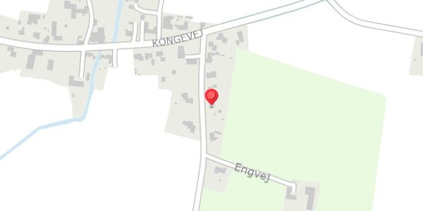 Trafikstøjkort på Engvej 9, . , 6510 Gram