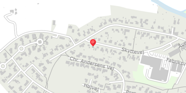Trafikstøjkort på Skyttevej 21, 6510 Gram