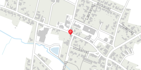 Trafikstøjkort på Vestergade 13, 6510 Gram