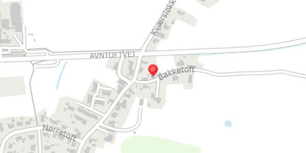 Trafikstøjkort på Bakketoft 3, . , 6300 Gråsten