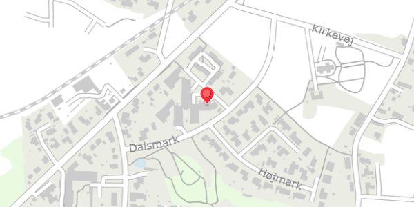 Trafikstøjkort på Dalsmark 13, . 19, 6300 Gråsten