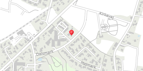 Trafikstøjkort på Dalsmark 15, 6300 Gråsten