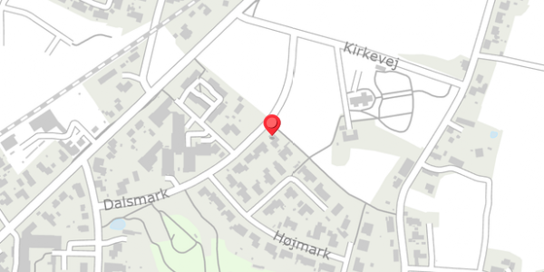 Trafikstøjkort på Dalsmark 20, 6300 Gråsten