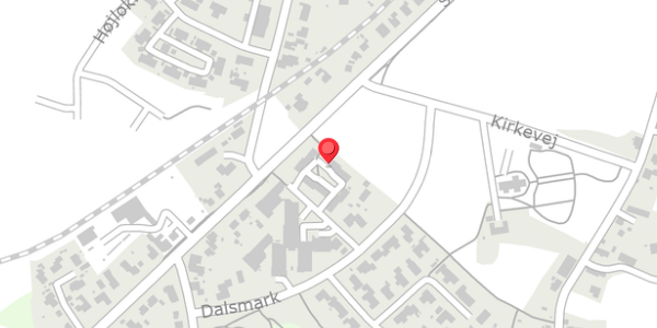 Trafikstøjkort på Dalsmark 33, 6300 Gråsten
