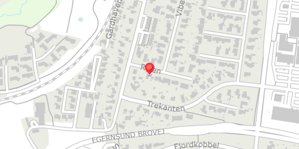 Trafikstøjkort på Rylen 4, 6300 Gråsten