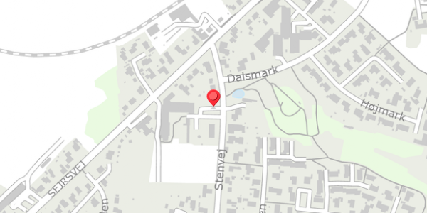 Trafikstøjkort på Stenvej 8, . , 6300 Gråsten